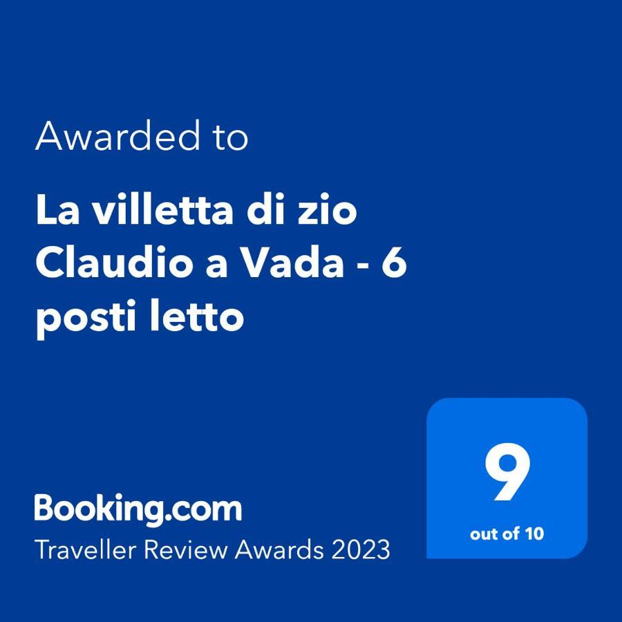 La Villetta Di Zio Claudio A Vada - 6 Posti Letto Ngoại thất bức ảnh